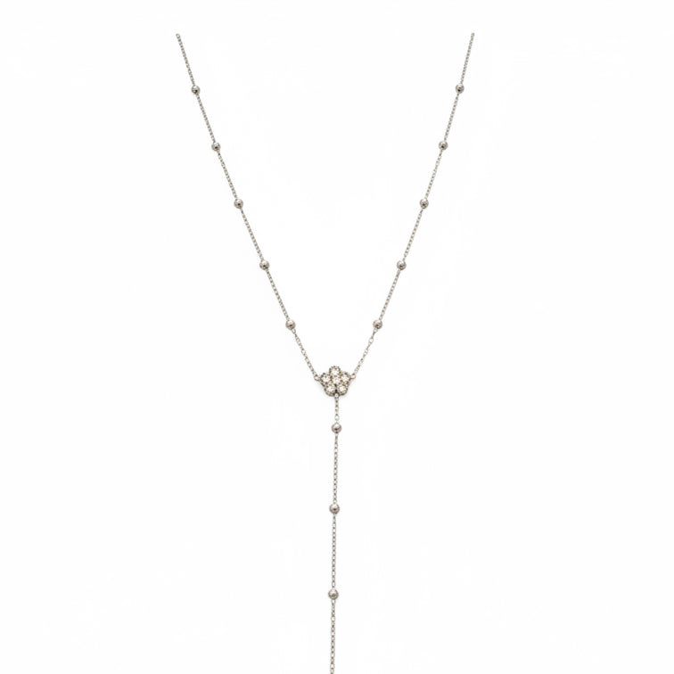 Collier Sablette en acier inoxydable et ajustable