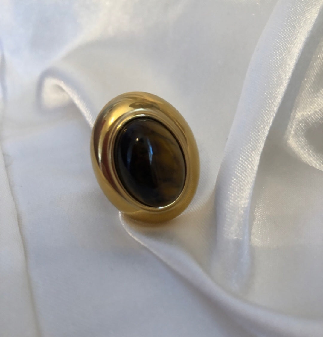 Bague en acier inoxydable Précieuse