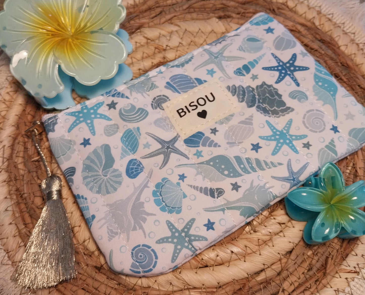 Pochette "Bisou" 12x18