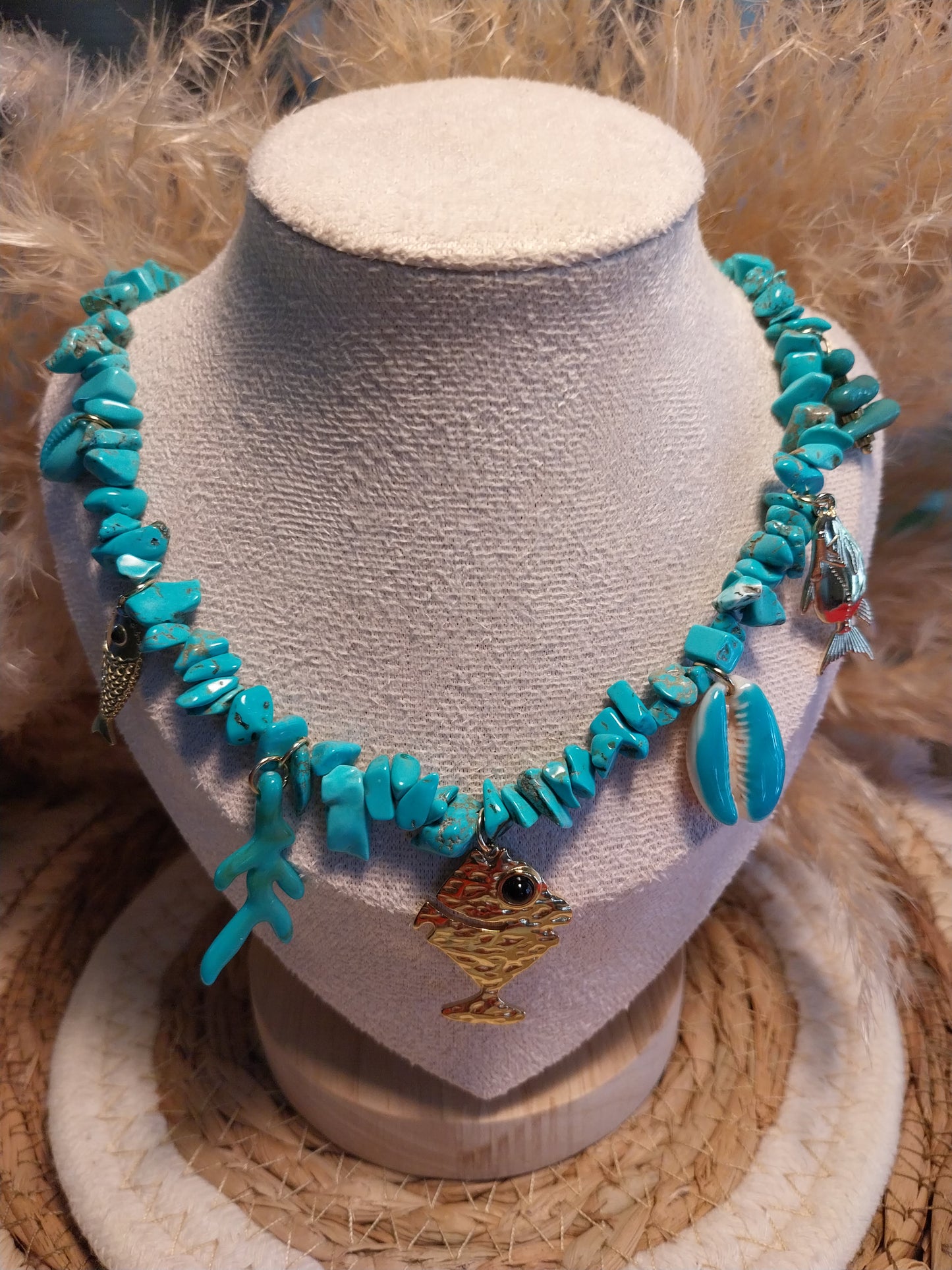 Collier Océane acier inoxydable